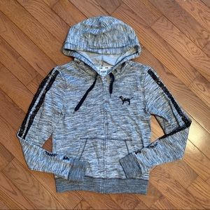 Victoria Secrets PINK Sequin Hoodie Jacket